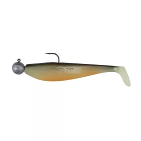   Fox Rage Bulk Loaded Zander Pro Shads UV Hot Olive 10cm 4/0 10gr Plasztik Csali