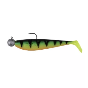  Fox Rage Bulk Loaded Zander Pro Shads UV Firetiger 10cm 4/0 10gr Plasztik Csali