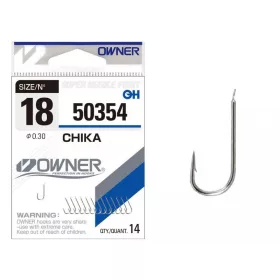   Owner Chika 50354 08 Lapkás, Szakállas Keszegező Horog 14db