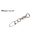 Major Craft Otoku BB Swivel #3 Forgókapocs 10db