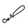 Sasame Black Nickel LL Csavart Csali Rögzítő Kapocs 8db