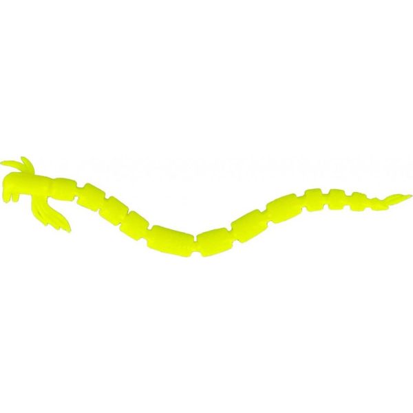 WESTIN BloodTeez Worm 5,5cm 0,5g Fluo Yellow 10pcs Plasztik műcsali