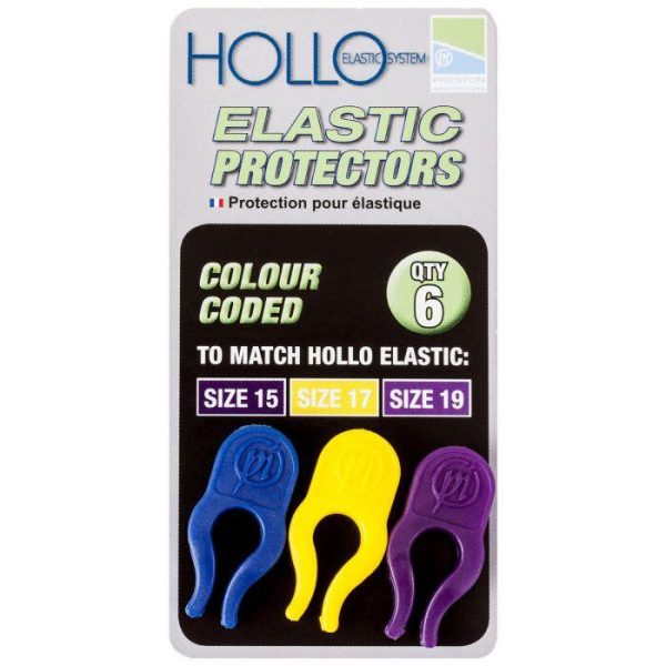 Preston Hollo Elastic Protector Blue/Yellow/Purple Erőgumi Védő