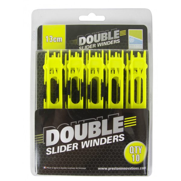 Preston Double Slider Winders  13cm Yellow Létra