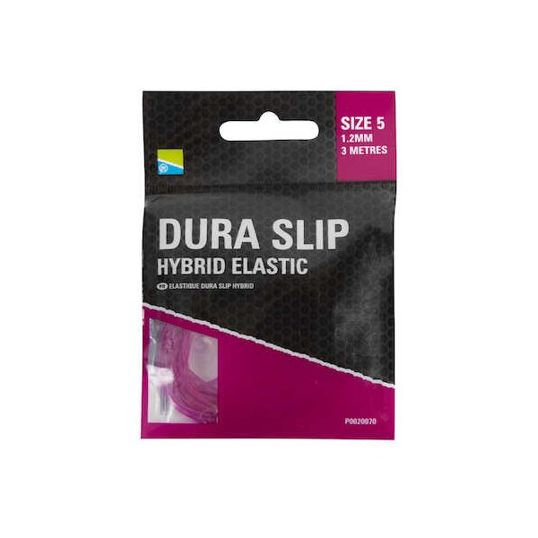 Preston Dura Slip Hybrid Elastic  Size 7 Rakós Gumi