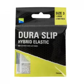   Preston Dura Slip Hybrid Elastic 3 Yellow 1,0mm Rakós Hibrid Gumi 3m