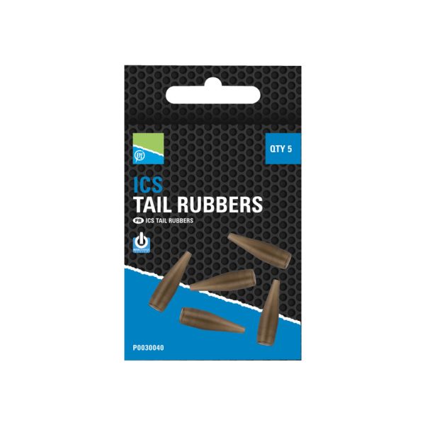 Preston ICS Tail Rubbers 30mm Gumihüvely 5db