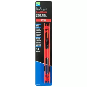 Preston 4x14 Diamond Pole Rig Kész Rakós Botos Szerelék