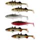 WESTIN Stanley the Stickleback Shadtail 5,5cm 1,5g Clear Water Mix 6pcs Plasztik műcsali