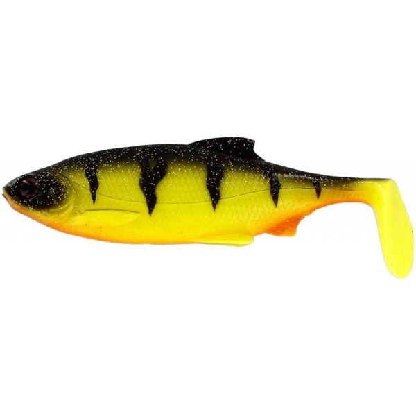 WESTIN Ricky the Roach Shadtail 18cm 85g Fire Perch 1pc Plasztik műcsali