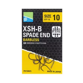 Preston XSHB Hooks  Size 14  Spade End Keszegező Horog