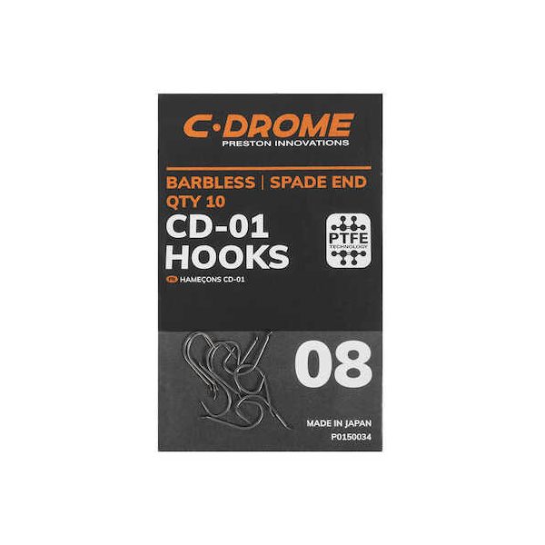 Preston CDrome CD01 Size 8 Feeder Horog