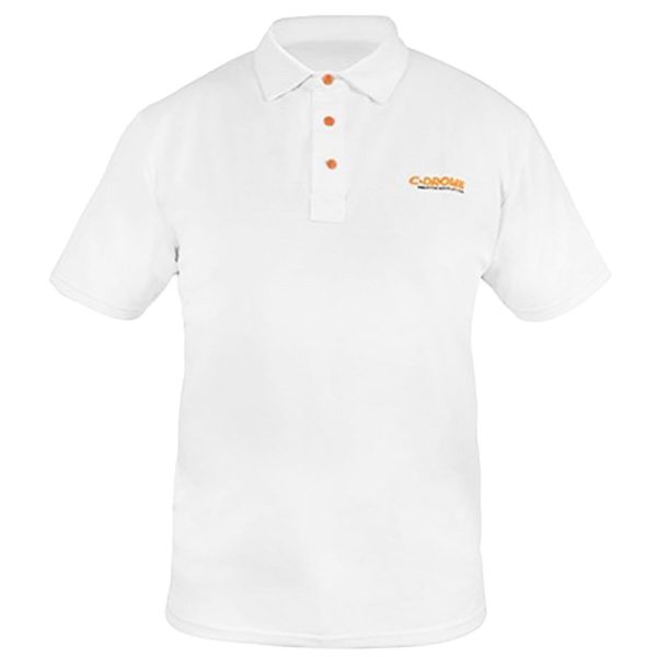 Preston C-Drome White Póló Medium