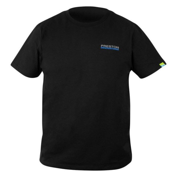 Preston Black T-Shirt Póló XXXL