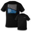 Preston Black T-Shirt Póló XXXL