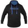 Preston Black Hoodie Fekete Kapucnis Pulóver S