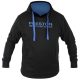 Preston Black Hoodie Fekete Kapucnis Pulóver 3XL