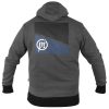 Preston Grey Zip Hoodie Szürke Kapucnis Pulóver M