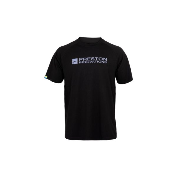 Preston Lightweight Black Raglan T-Shirt Póló 3XL