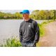 Preston Black Minimal Sweatshirt Pulóver S