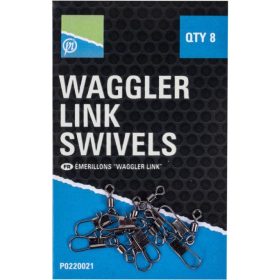 Preston Waggler Link Swivels Gyorskapocs