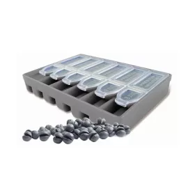 Preston Super Soft Lead Shot Dispenser Micro Sörét Ólom