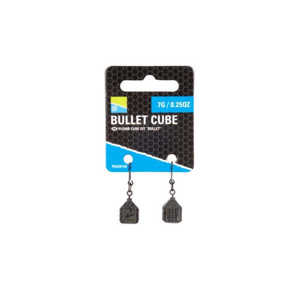 Preston Bullet Cube 7gr Bullet Ólom