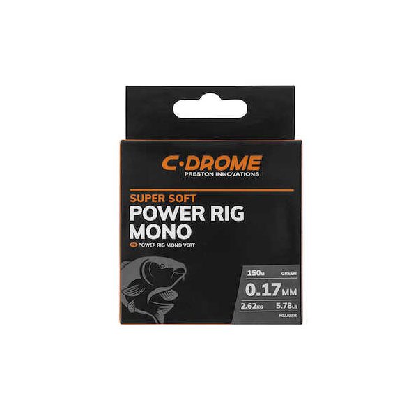 Preston CDrome Power Rig Mono 0,17mm Előkezsinór