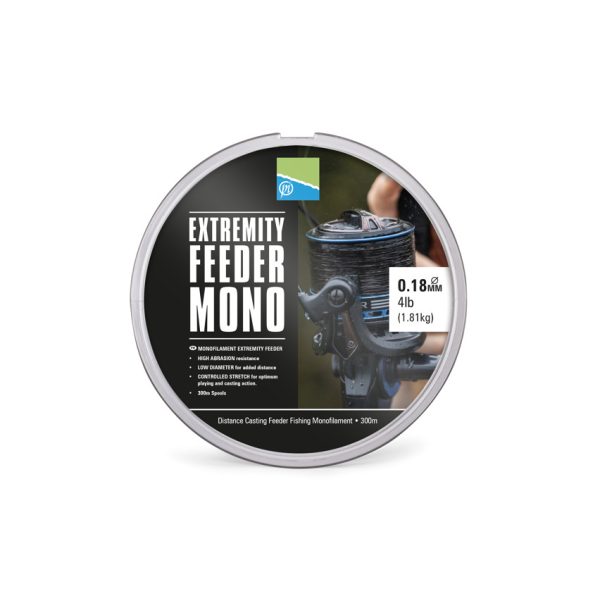 Preston Extremity Feeder Mono 0,18mm 300m Monofil Főzsinór