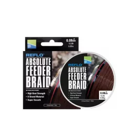   Preston Absolute Feeder Braid  Fonott Feeder Főzsinór 0,12mm