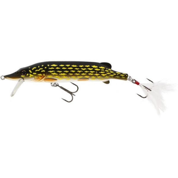 WESTIN Mike the Pike Crankbait 14cm 30g Floating Metal Pike Wobbler