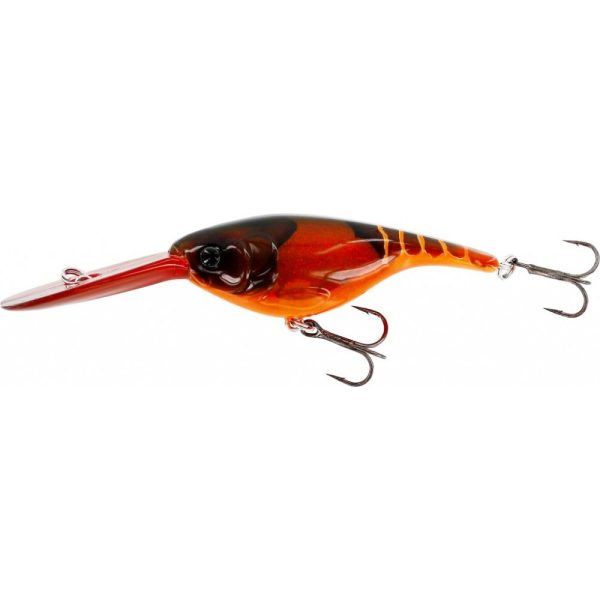 WESTIN BabyBite DR Crankbait 6,5cm 13g Floating 3D Fire Craw Wobbler