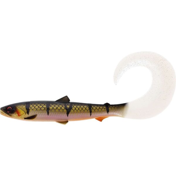 WESTIN BullTeez Curltail 8cm 3g Bling Perch 3pcs Plasztik műcsali