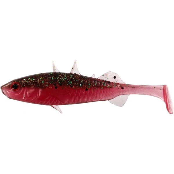 WESTIN Stanley the Stickleback Shadtail 9cm 7g Sangria Box w.  Plasztik műcsali