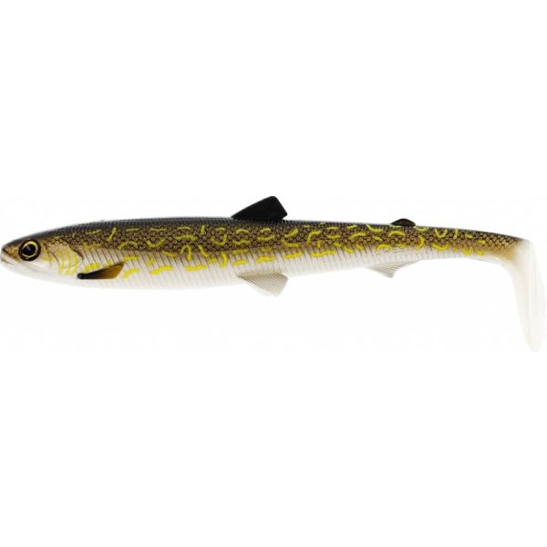 WESTIN BullTeez Shadtail 18cm 53g Natural Pike Box w.  Plasztik műcsali