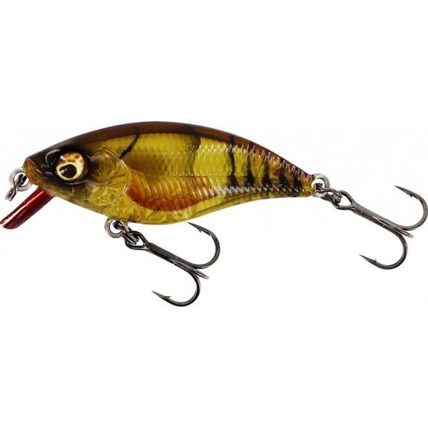 WESTIN BuzzBite SR Crankbait 5cm 6g Low Floating Clear Brown Craw Wobbler