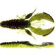 WESTIN CreCraw Creaturebait 10cm 12g Black/Chartreuse 4pc Plasztik műcsali