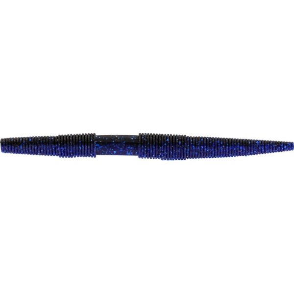 WESTIN Stick Worm 12,5cm 10g Black/Blue 5pcs Plasztik műcsali