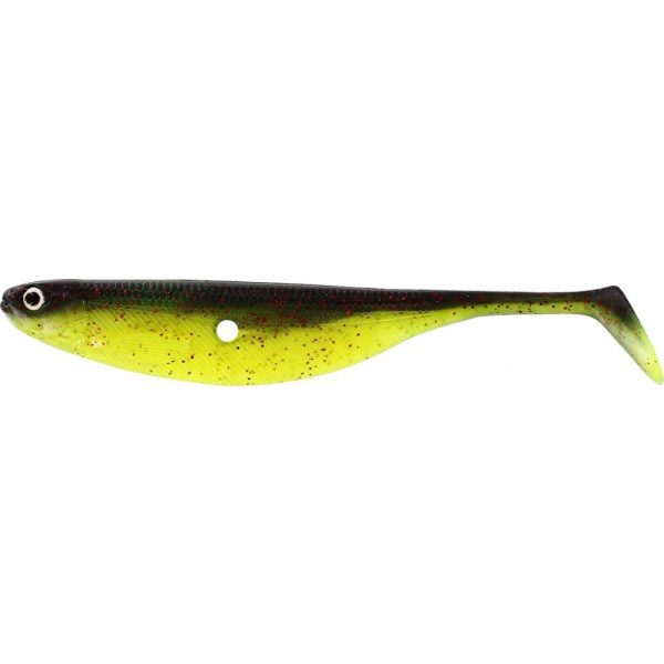 Westin ShadTeez Hollow 12cm 9g Black/Chartreuse Plasztik Műcsali