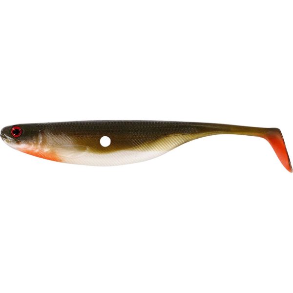 WESTIN ShadTeez Hollow 8cm 4g Bass Orange Box w. 50pcs Plasztik műcsali