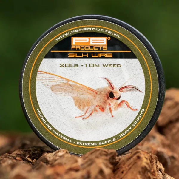 PB Products Silk Wire Weed 20lb 10m Bevonat Nélküli Fonott Előkezsinór