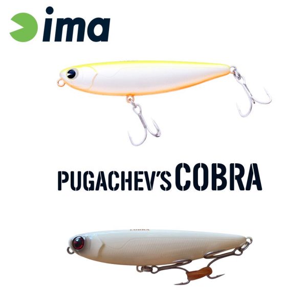 Ima Pugachevs Cobra 90 9cm 12gr Y0222 Bone Wobbler