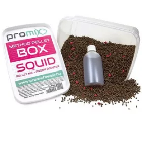 Promix Method Pellet Box Squid Etetőpellet 450gr