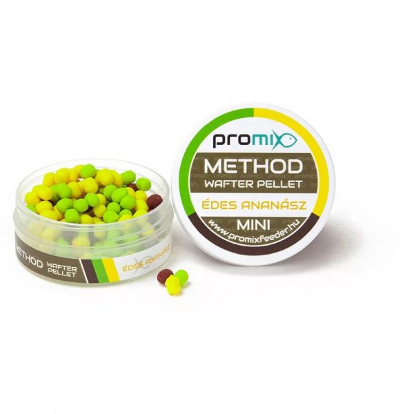 PROMIX METHOD WAFTER PELLET MINI ÉDES ANANÁSZ - Horogcsalik - Wafters