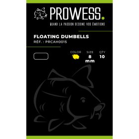 Prowess Dumbells Yellow 8mm 10db