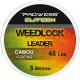 Prowess Weedlook Leader Line 45lb 5m Barna Előtétzsinór