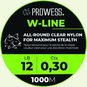 Prowess W-LINE 0,25mm Bojlis Főzsinór / Zsinór
