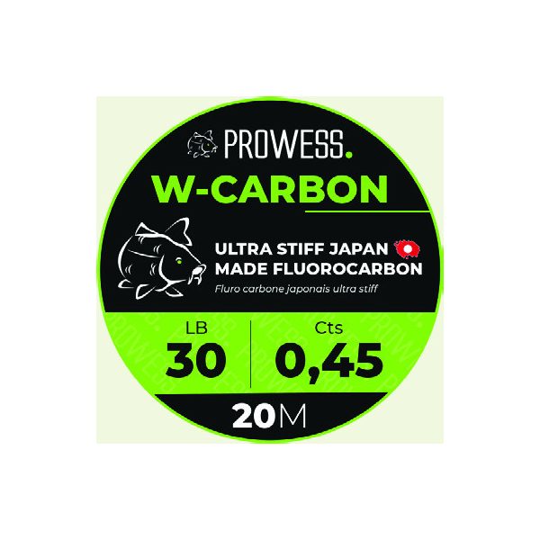PROWESS W-CARBON 0,30mm Fluorocarbon Zsinór / Bojlis Előkezsinór