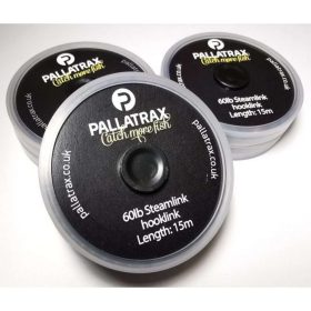 Pallatrax Hooklinks Steamlink 15m 60lb Fonott Előkezsinór