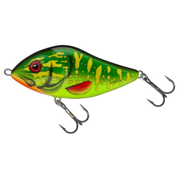 Salmo Slider Green Pike Sinking 7cm Wobbler